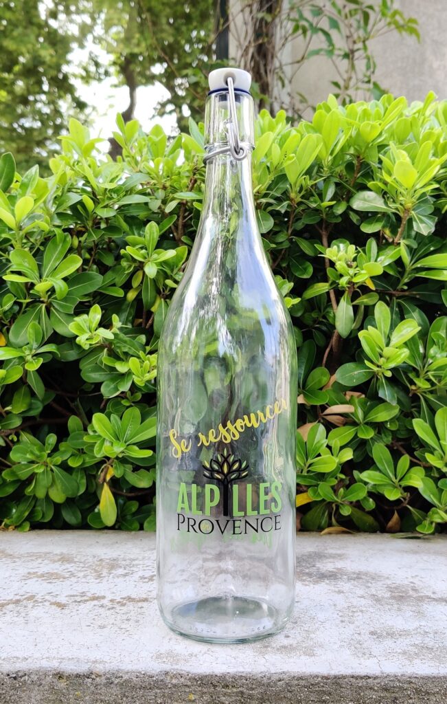 Photo de la bouteille en verre ALPILLES EN PROVENCE - Agrandir l'image, fenêtre modale
