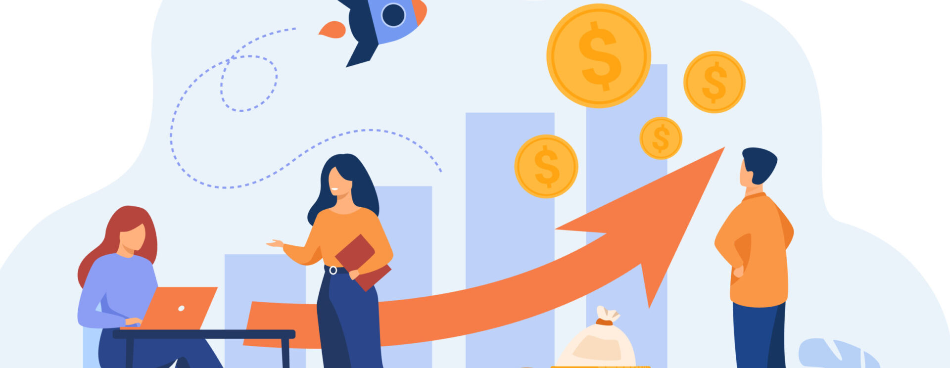 Dessin illustrant le dossier finances