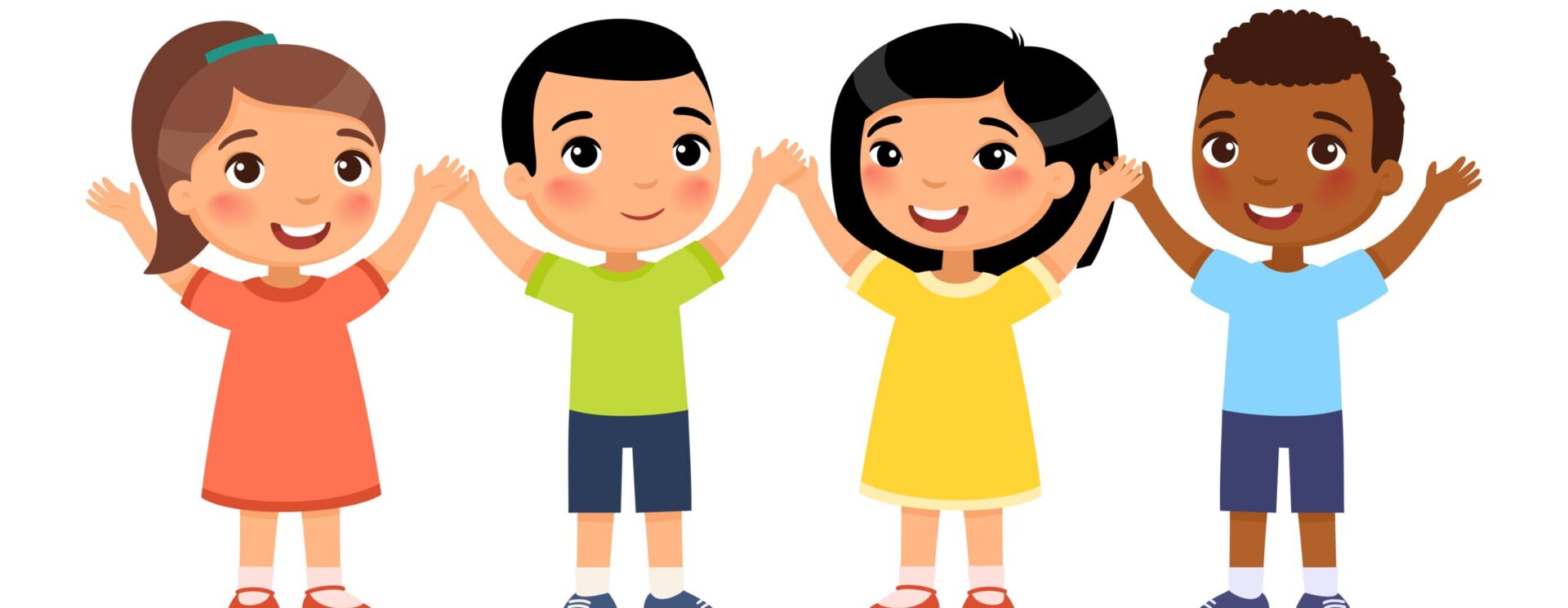 Dessin montrant des enfants