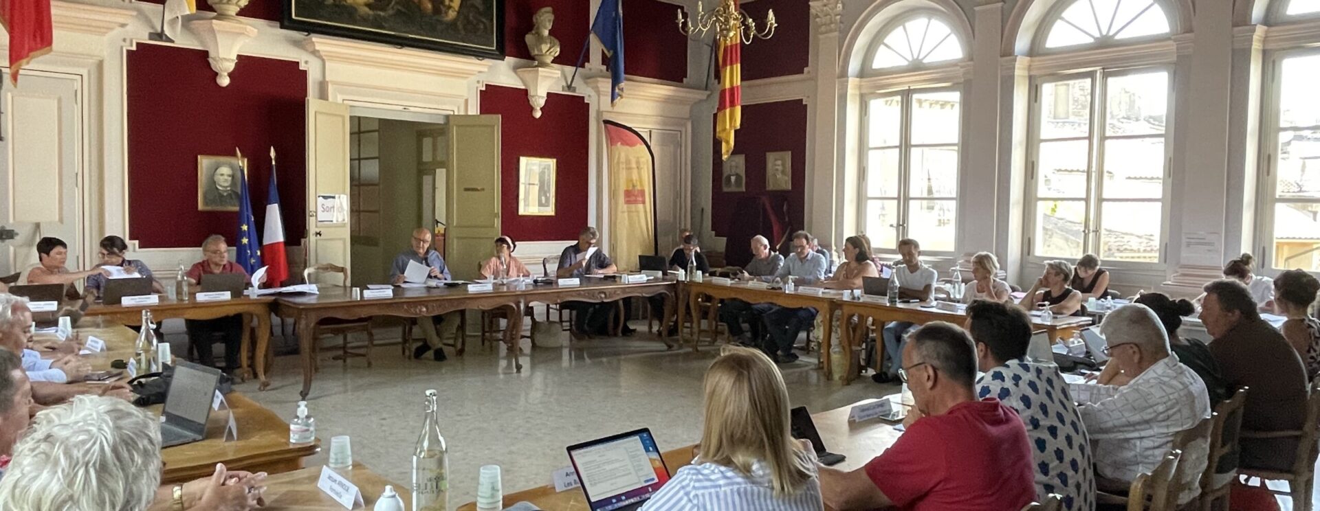 Photo d'un conseil communautaire